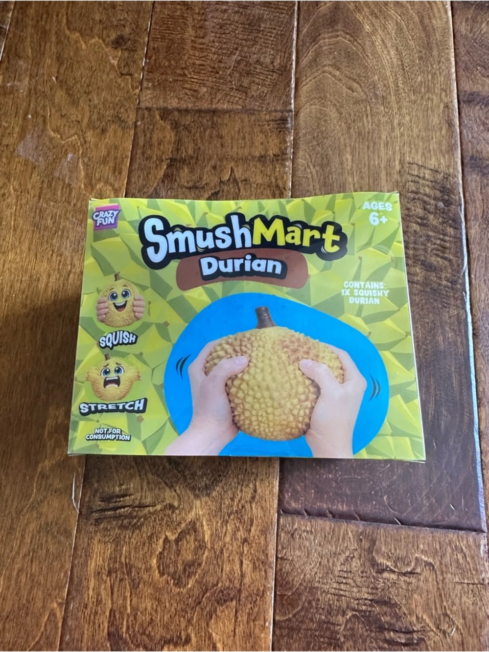 SmushMart Durian Squishy Toy - Yellow